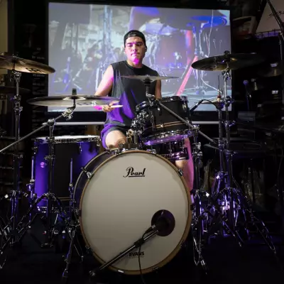 PEARL PMX 22,10,12,16 - SATIN GOLD STRIP 2